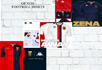 Genoa football shirts 2020-21